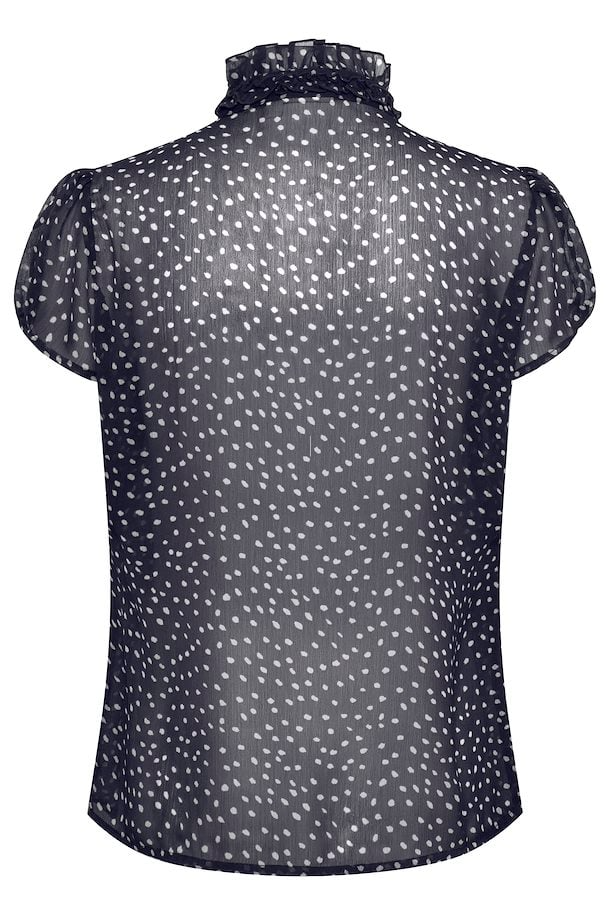 Saint Tropez Lilja Drea SS Shirt - Dot Black