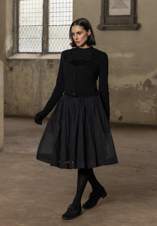 Meg By Design Nyx Tutu Skirt Short Cotton Organdy - Black