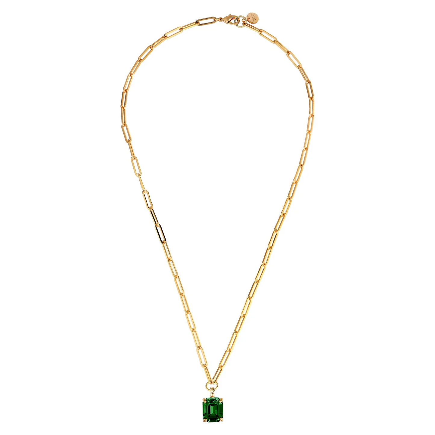 Dyrberg/Kern Octa Necklace - Emerald Green