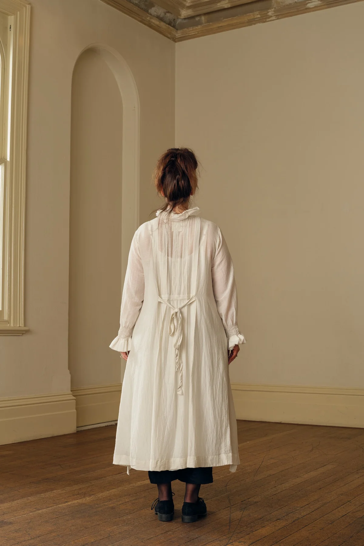 Meg Be Design Odile Tunic Silk Cotton - Cream