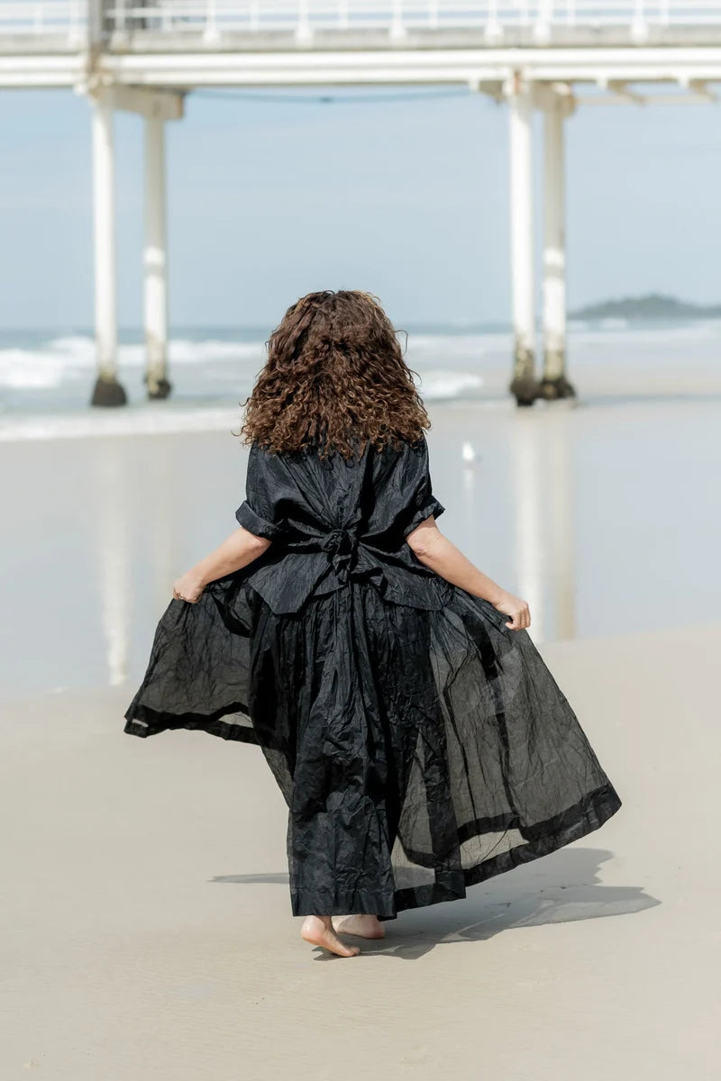 Meg by Design Opera Skirt Cotton Organdy - Black