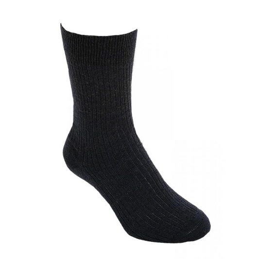 Lothlorian Merino Dress Sock - Black