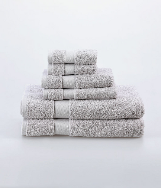 M. M Linen Pure Essentials Towel Bundle - Pumice