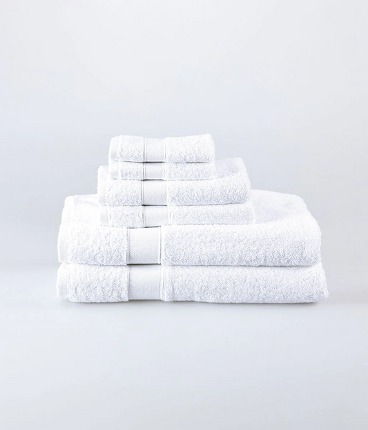 M. M Linen Pure Essentials Towel Bundle - White