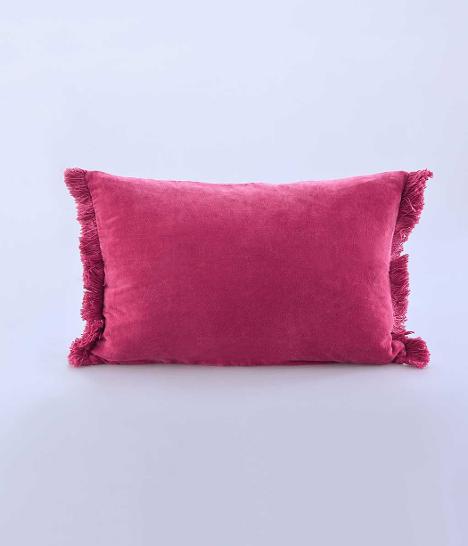 MM Linen Sabel Rectangle Cushion - Tulip