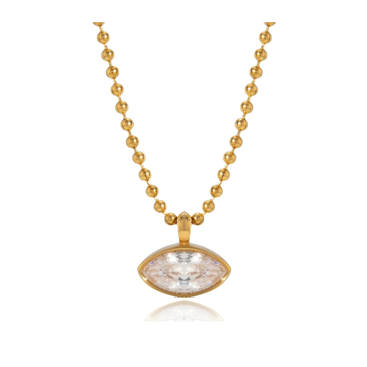 Lindi Kingi Protected Goddess Necklace - Gold