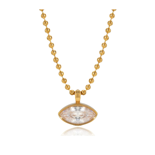 Lindi Kingi Protected Goddess Necklace - Gold
