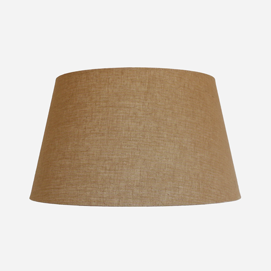 CC Interiors Old Gold Linen 41cm Tapered Drum Lampshade