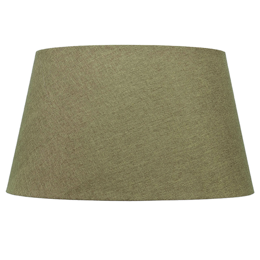 CC Interiors Verde Linen 51cm Tapered Drum Lampshade