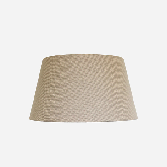 CC Interiors Flax Weave Tapered Drum 31cm Lampshade