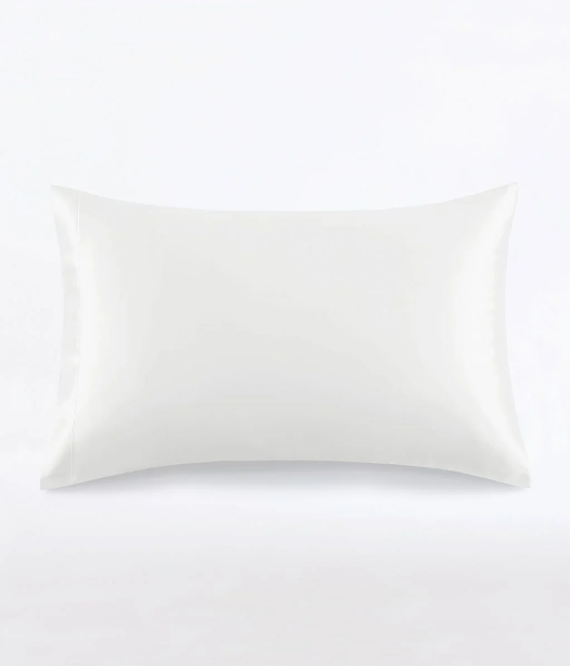 MM Linen Silk Pillowcover - White
