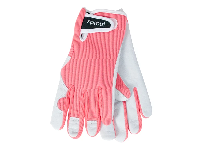 Annabel Trends Sprout Goatskin Gloves - Coral