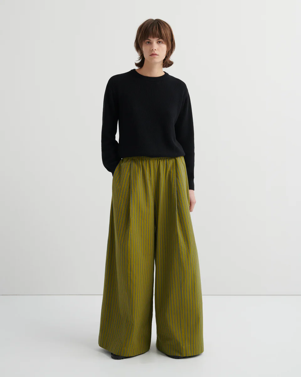 Kowtow Surround Pant - Artisan Stripe