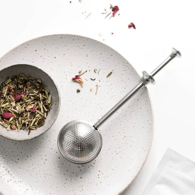 Ecovask Teapop Infuser - Silver