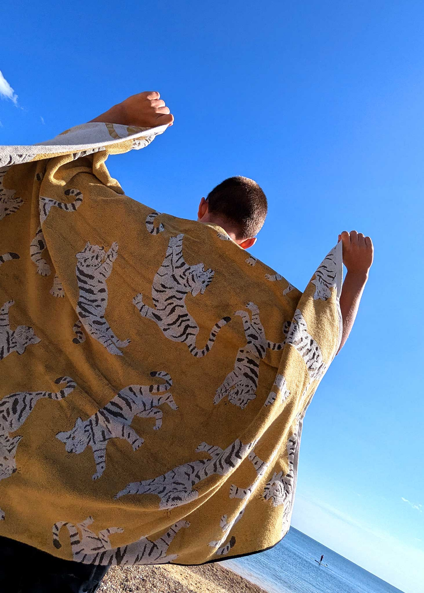Anorak Organic Cotton Towels - Tigers