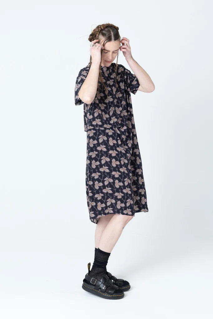 Company Of Strangers Tuck Dress - Pixel
