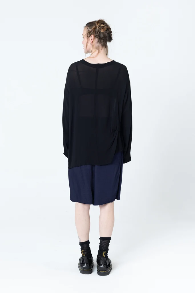 Company Of Strangers Tuck Sweater - Black