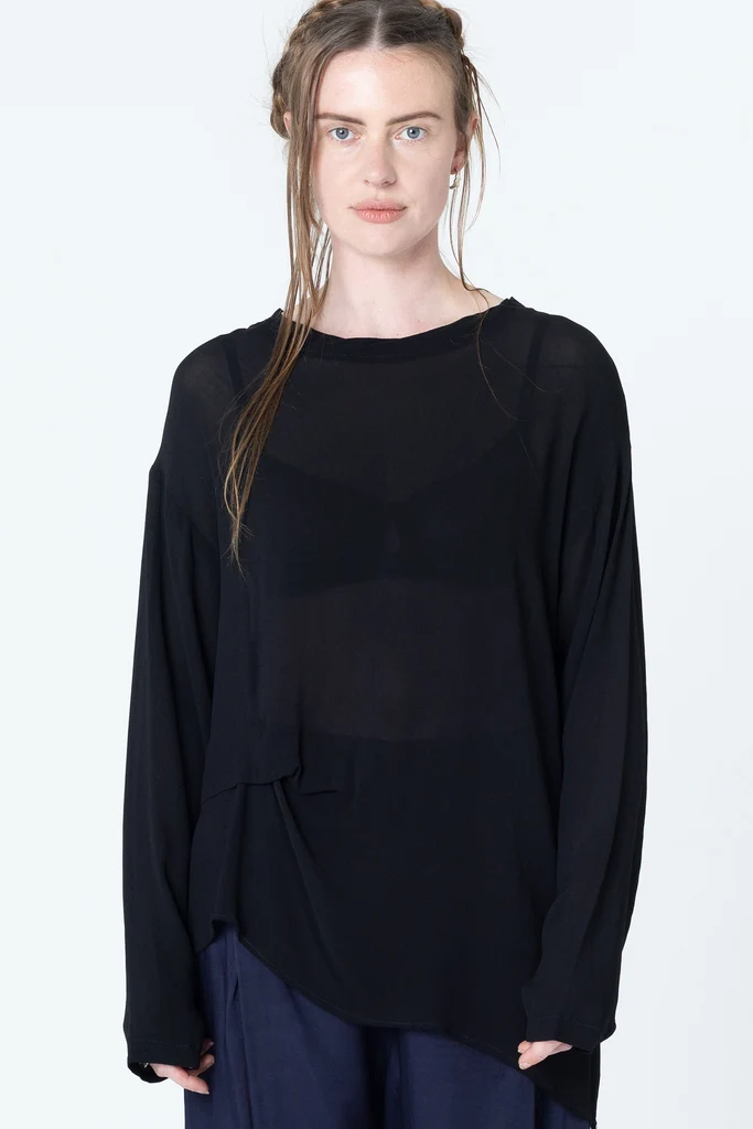 Company Of Strangers Tuck Sweater - Black