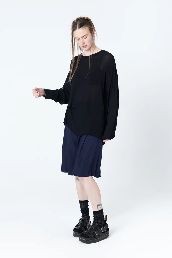 Company Of Strangers Tuck Sweater - Black