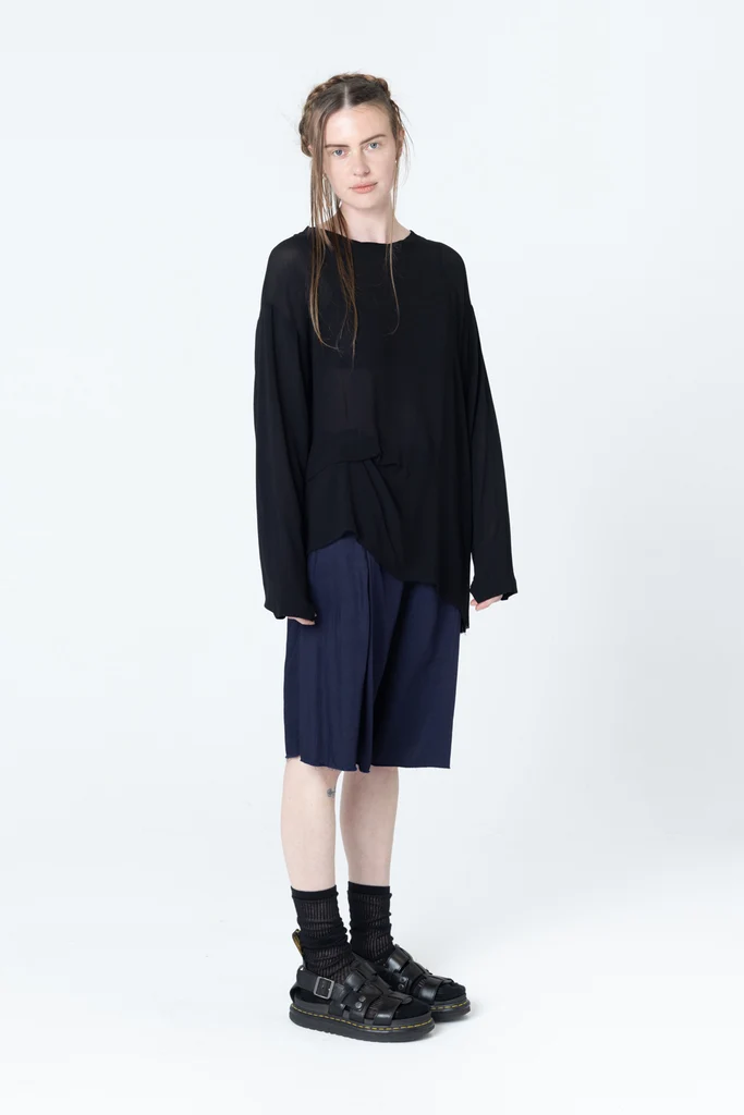 Company Of Strangers Tuck Sweater - Black