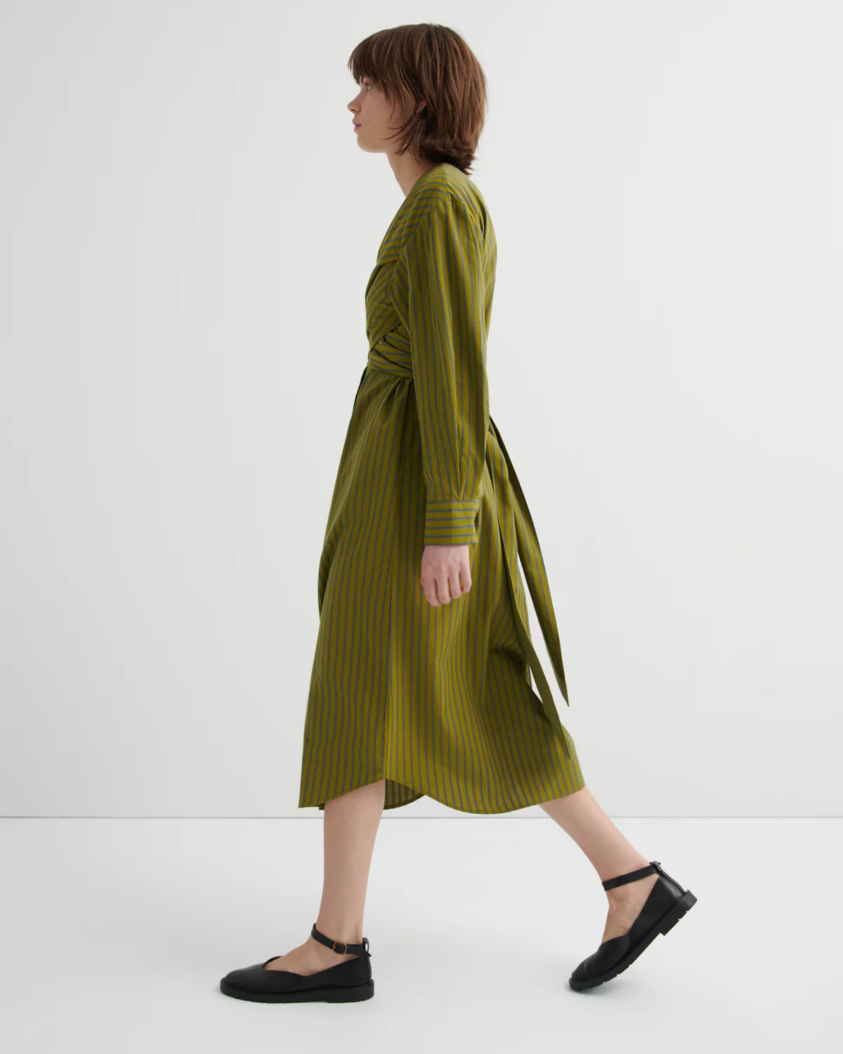 Kowtow Twist Dress - Artisan Stripe