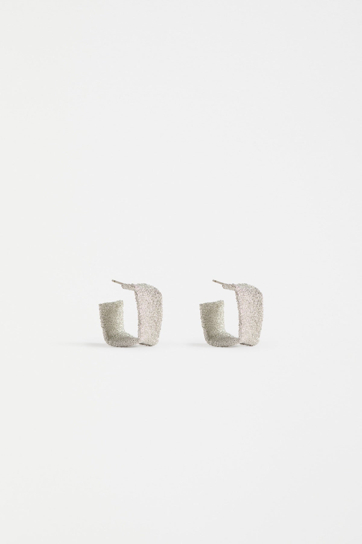Elk Detta Hoop Earring - Silver