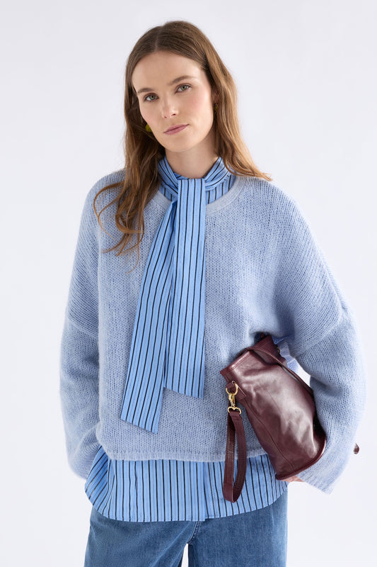 Elk Agna Sweater - Pearl Blue