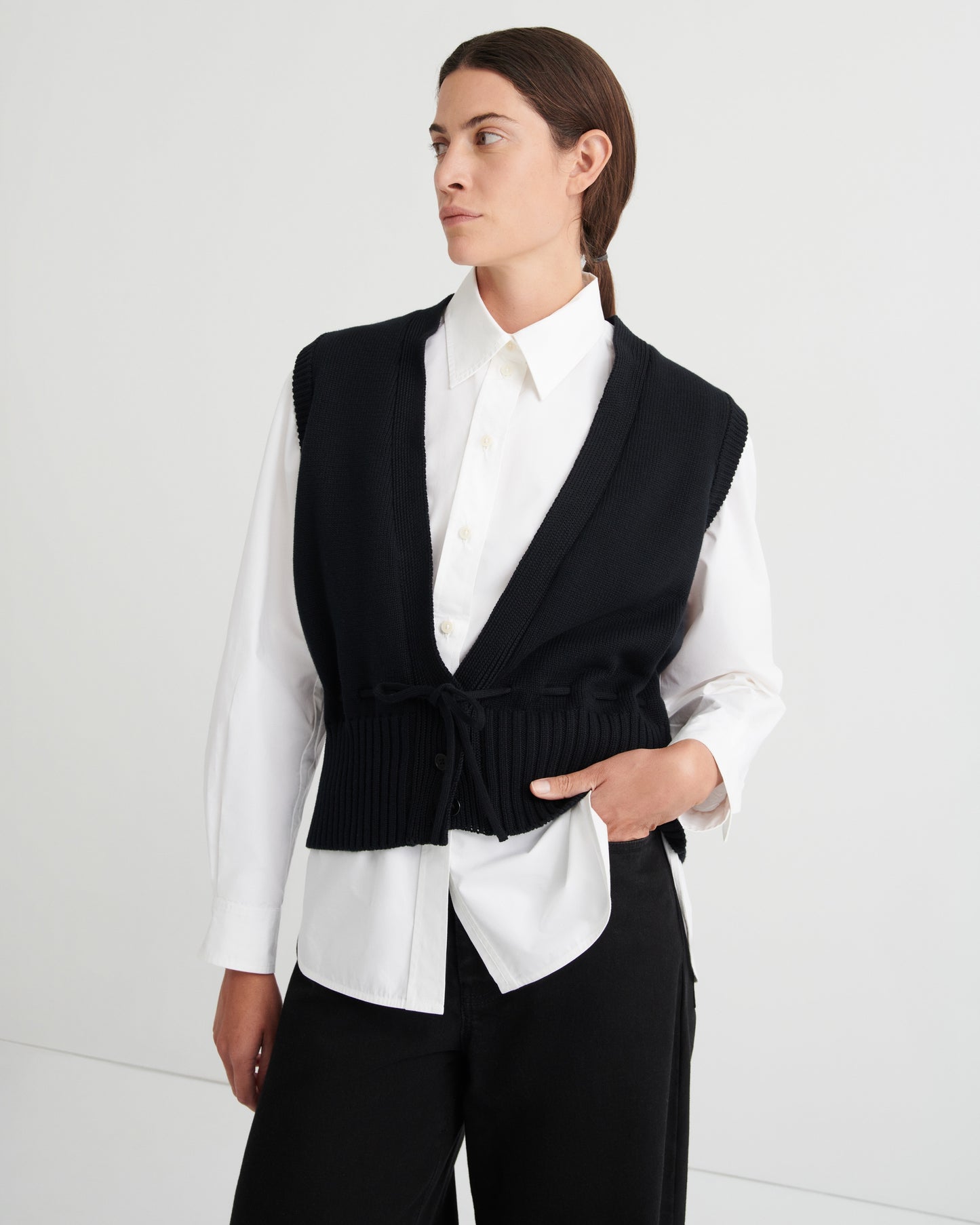 Kowtow Elworthy Vest - Black