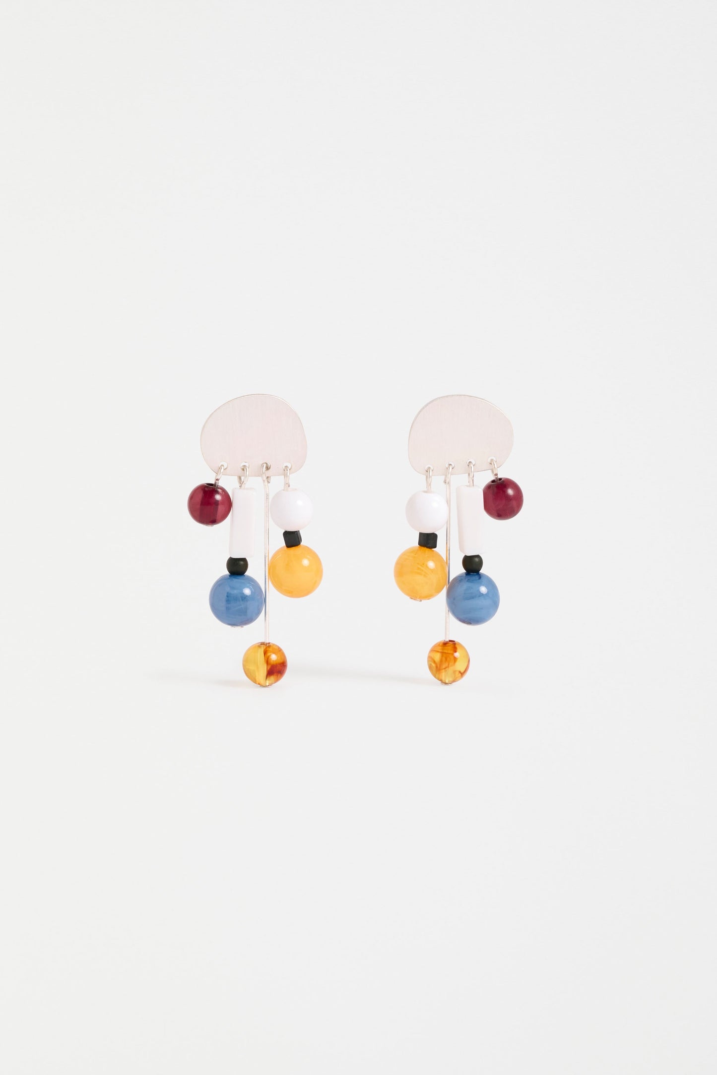 Elk Bodas Drop Earring - Silver