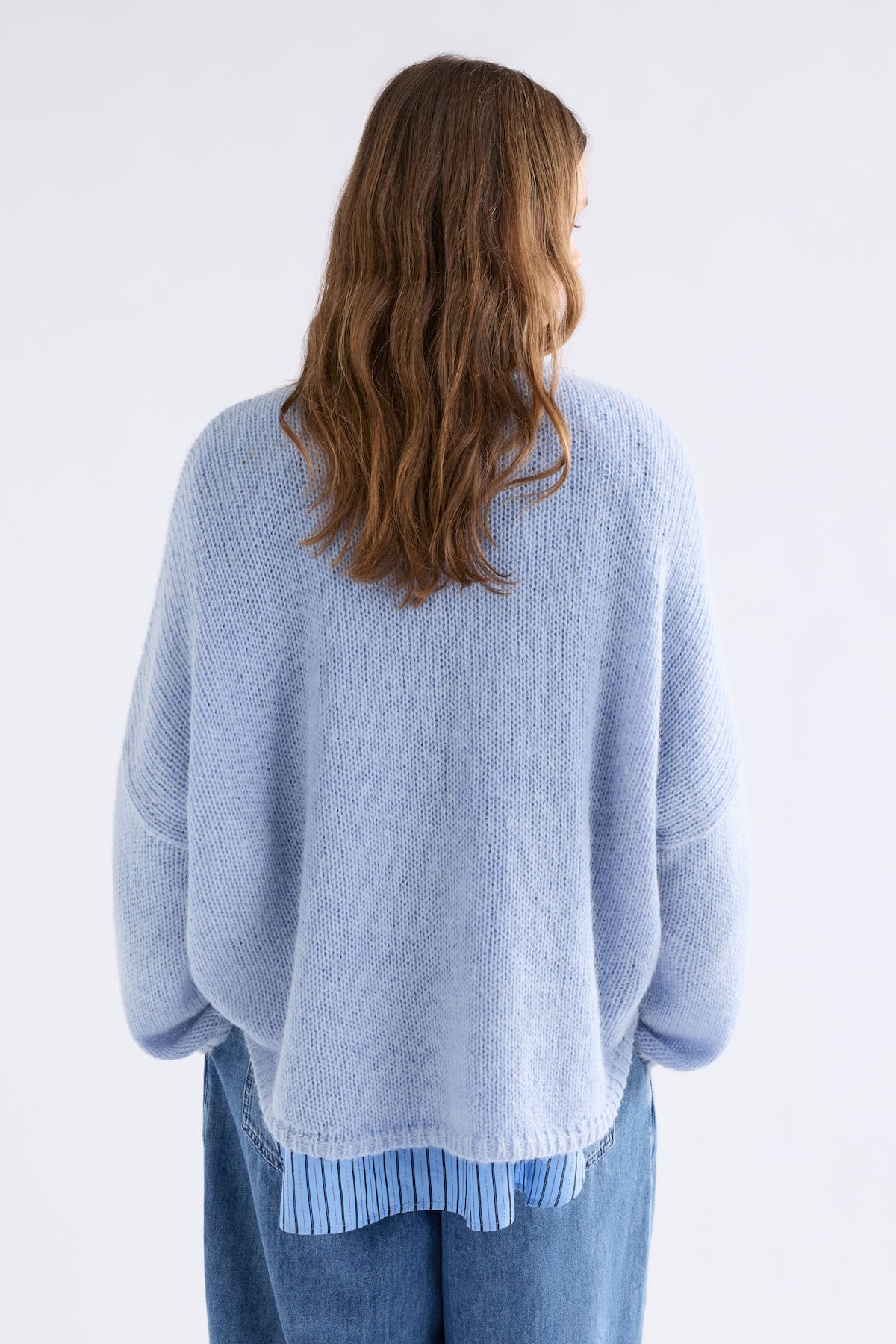 Elk Agna Sweater - Pearl Blue