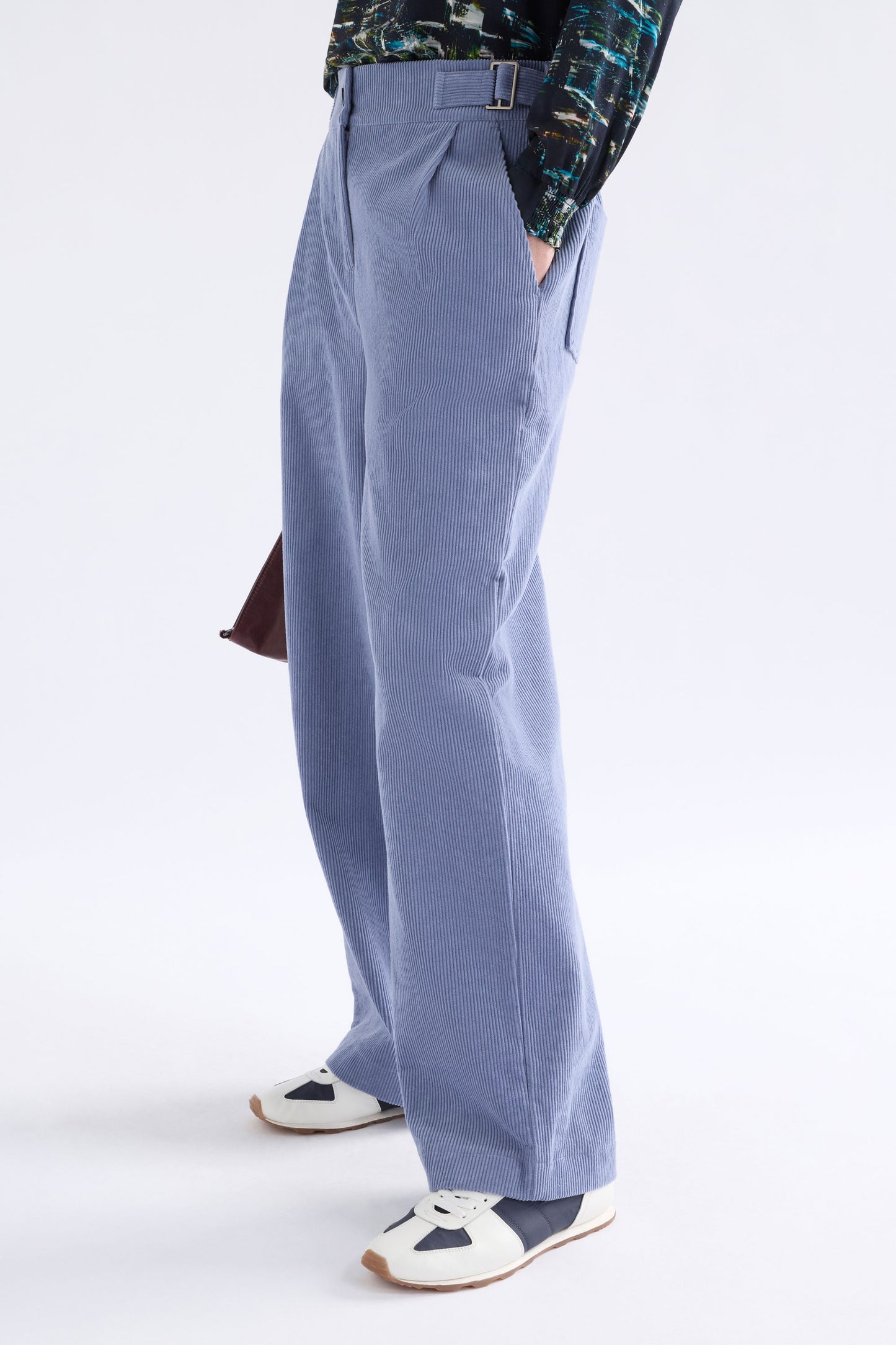 Elk Noemi Cord Pant - Ice Blue