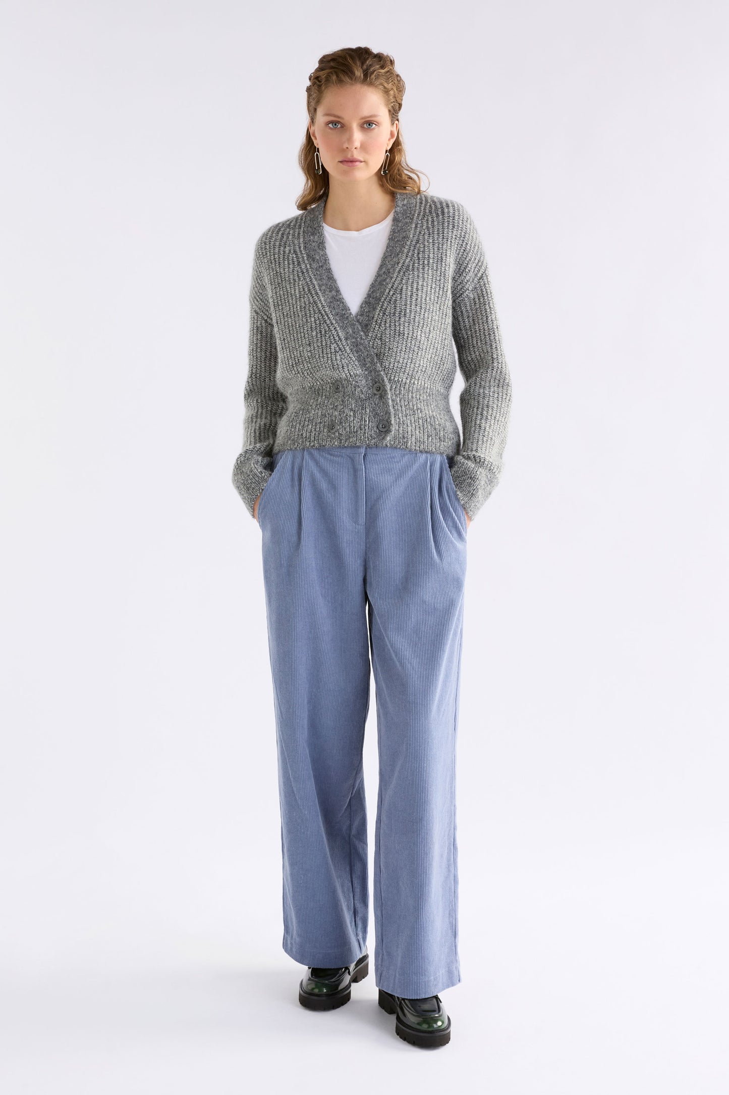 Elk Noemi Cord Pant - Ice Blue