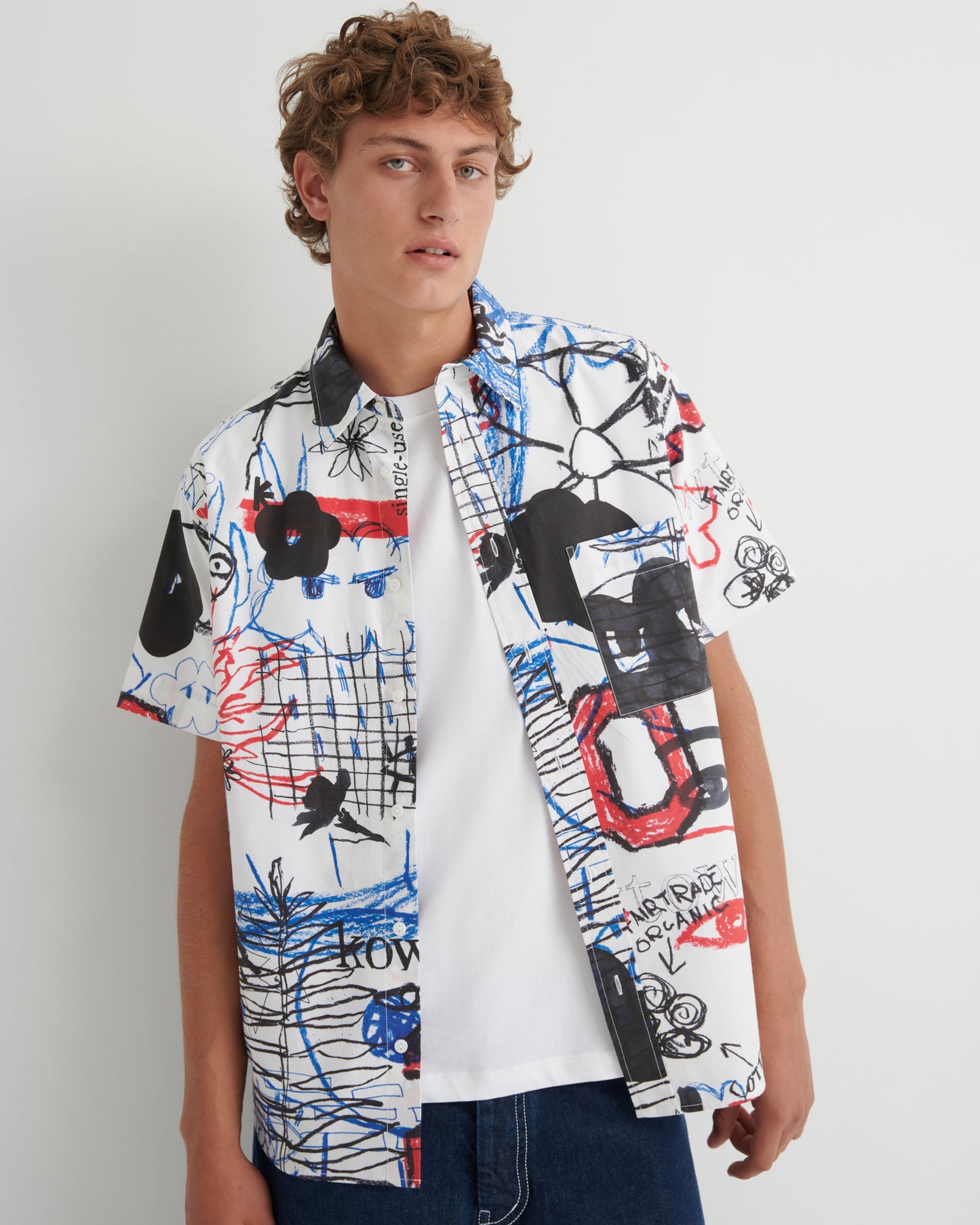 Kowtow Mani Shirt - Anniversary Print