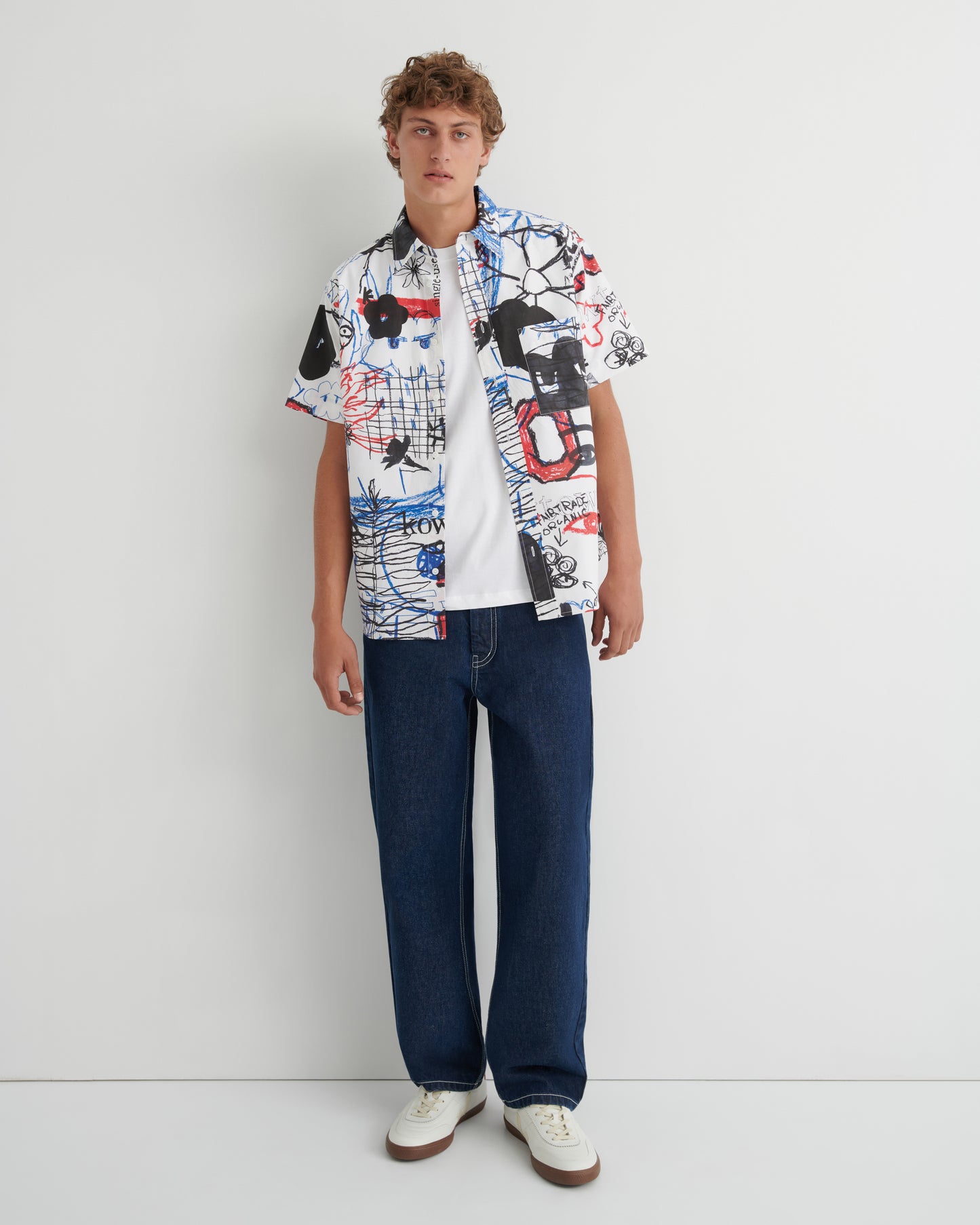Kowtow Mani Shirt - Anniversary Print