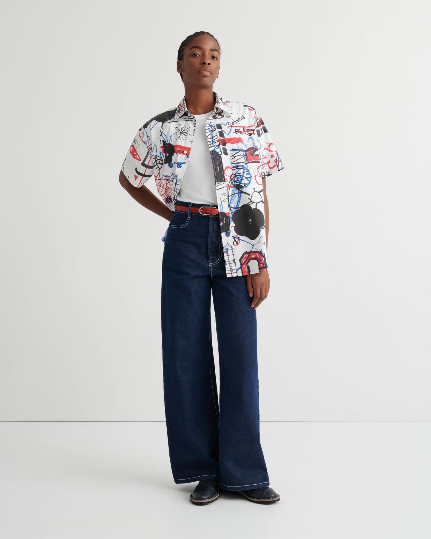 Kowtow Mani Shirt - Anniversary Print