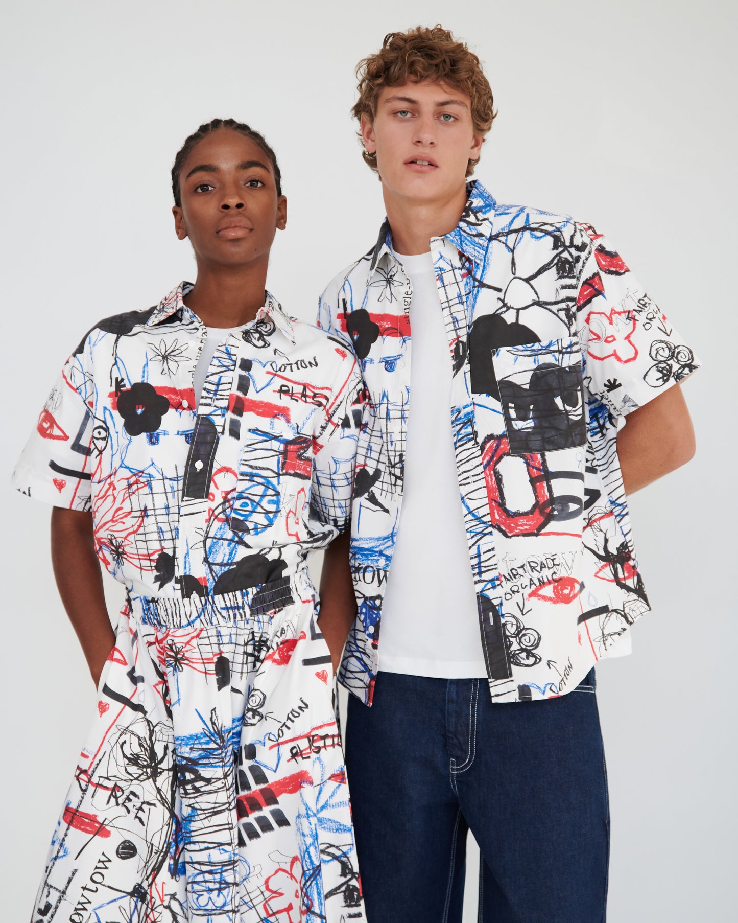 Kowtow Mani Shirt - Anniversary Print