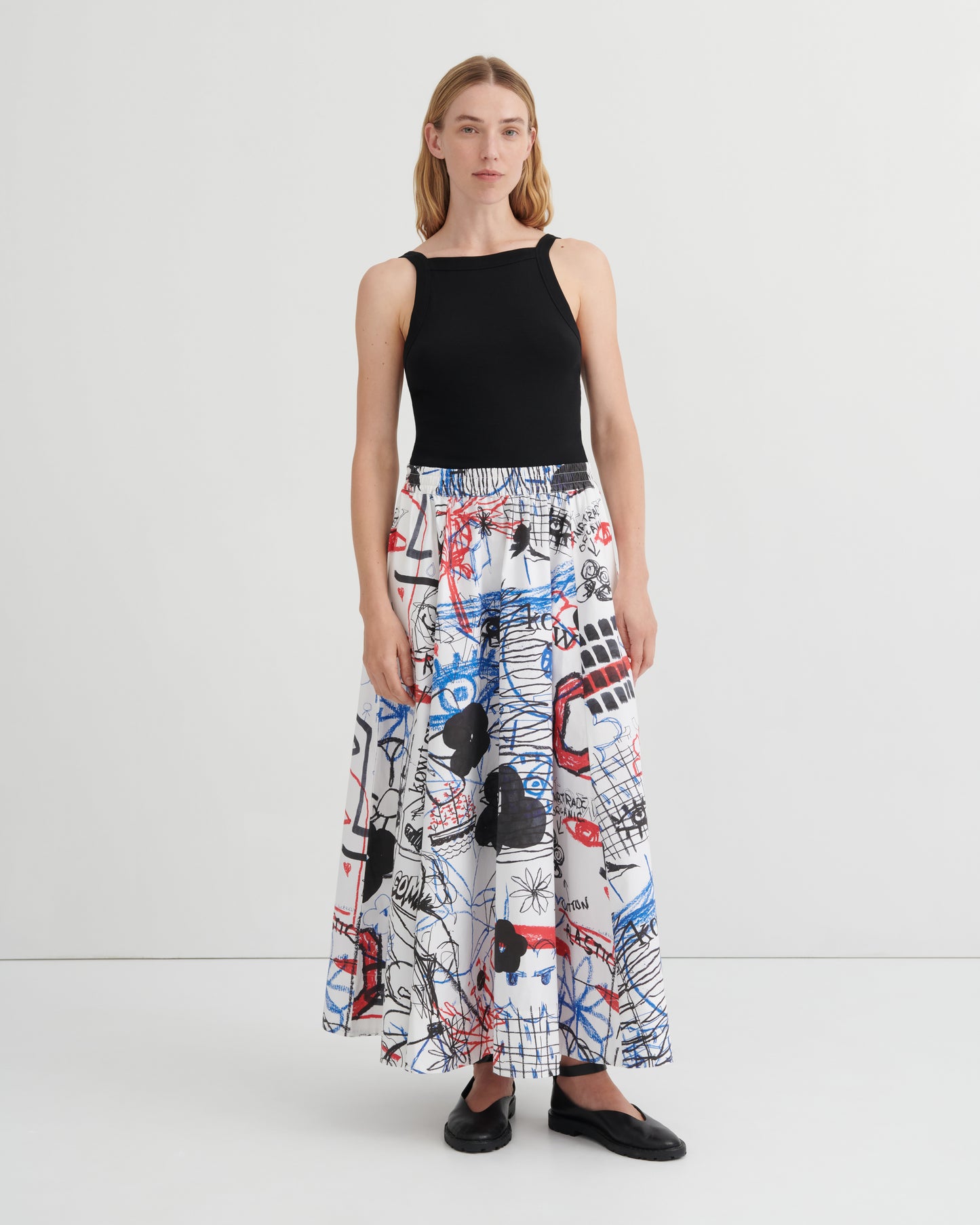 Kowtow Moya Skirt - Anniversary Print