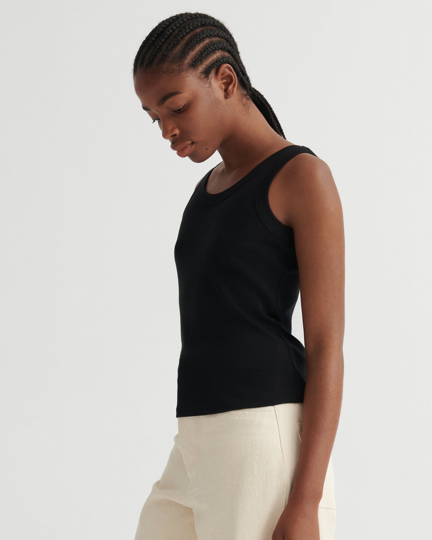 Kowtow Everyday Singlet - Black