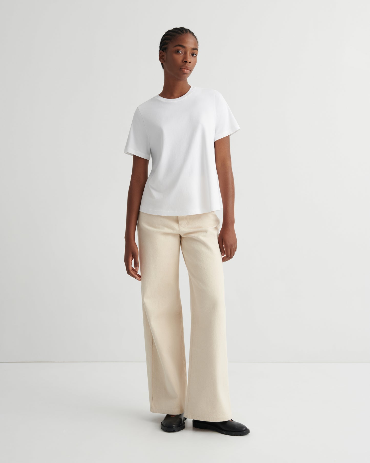 Kowtow Classic A-Line Tee - White