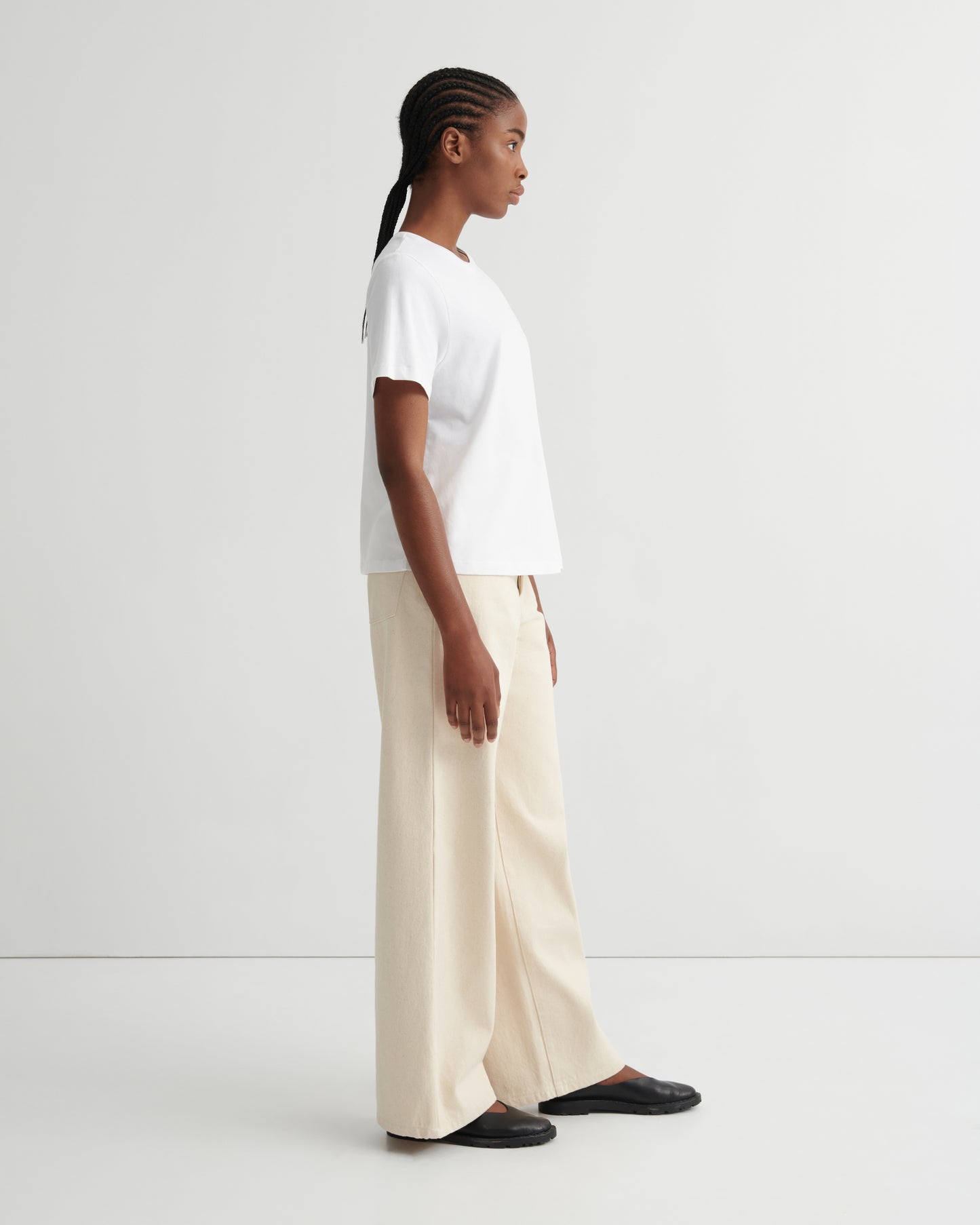 Kowtow Classic A-Line Tee - White