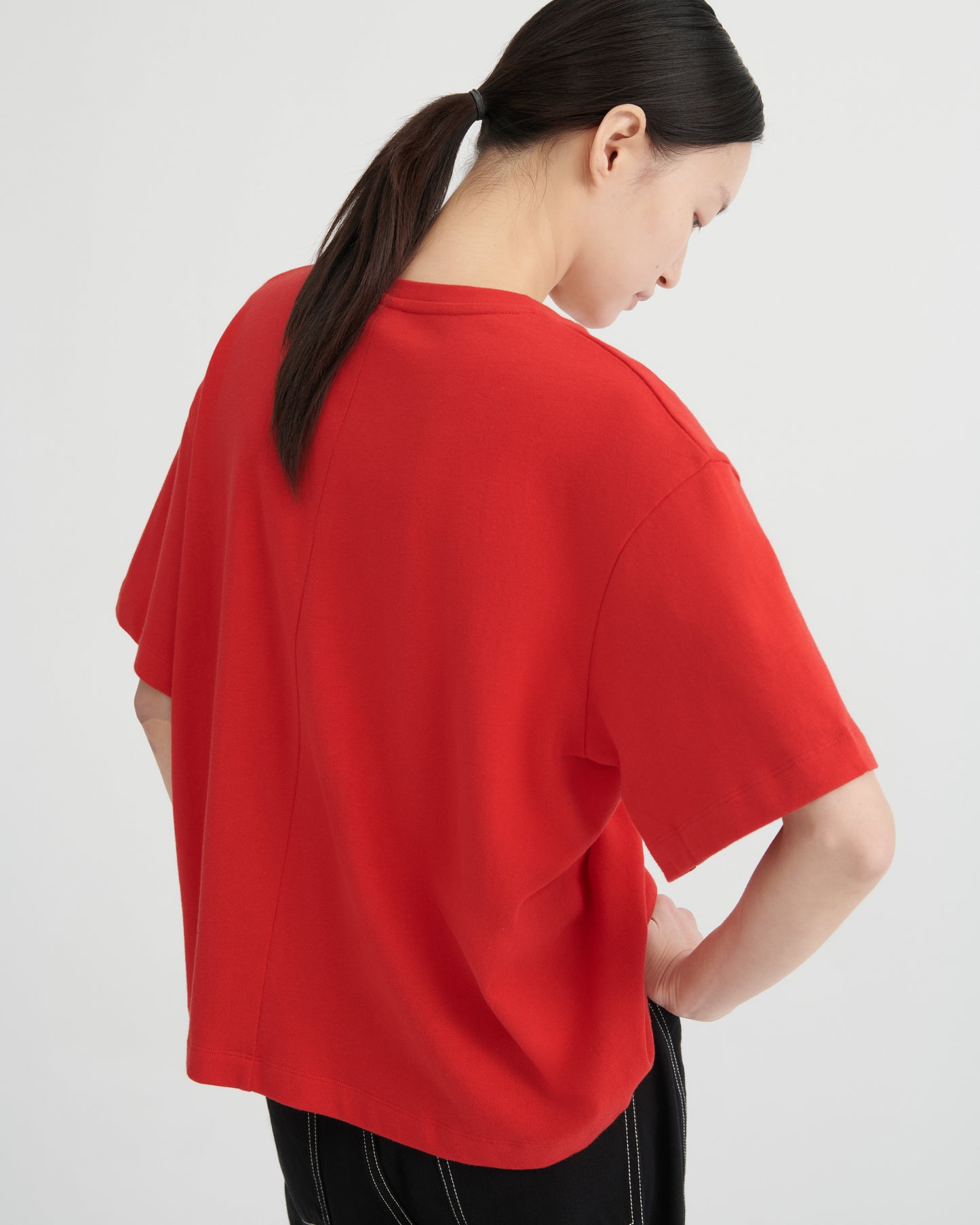 Kowtow Unity Tee - Poppy Red