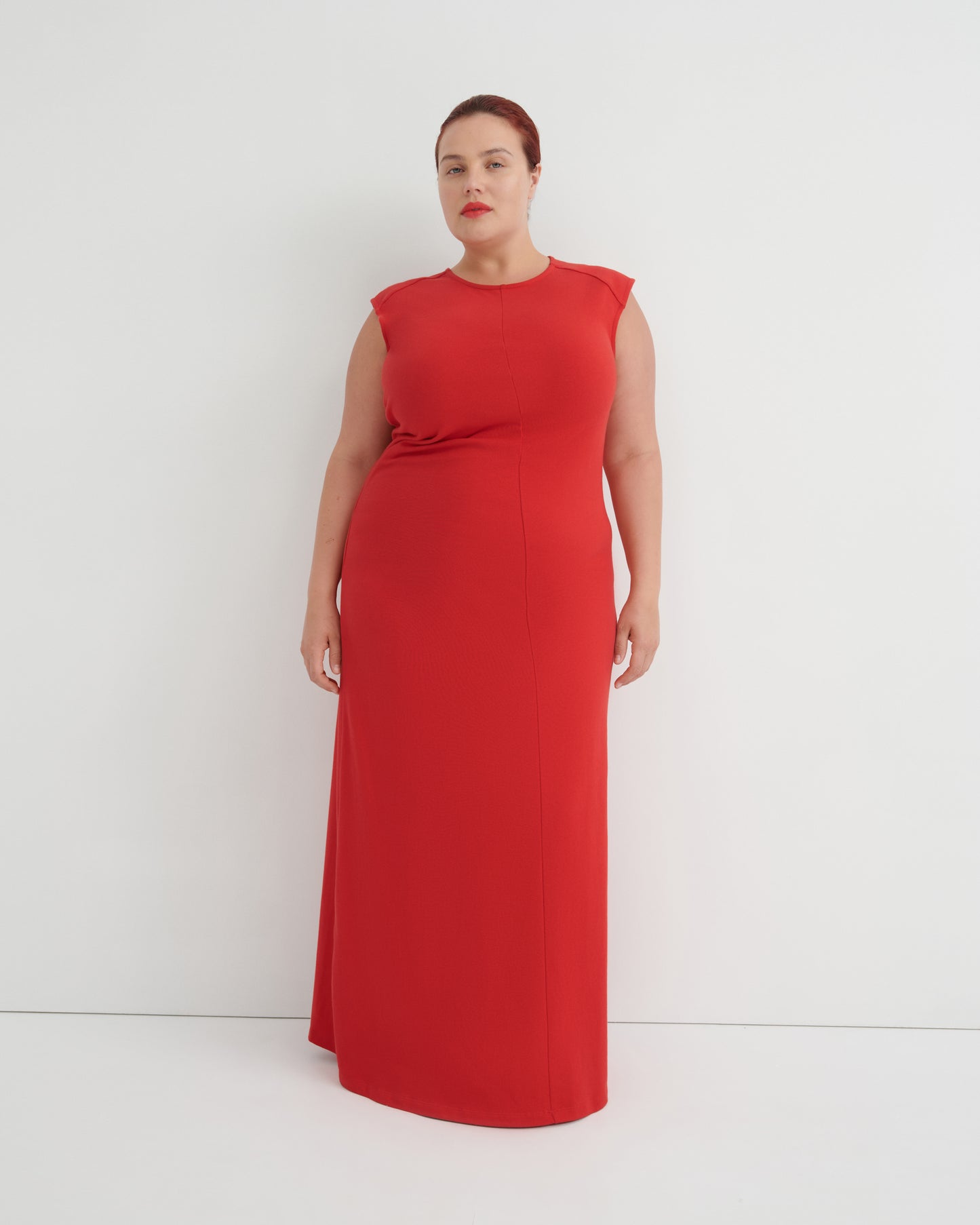 Kowtow Ember Dress - Poppy Red