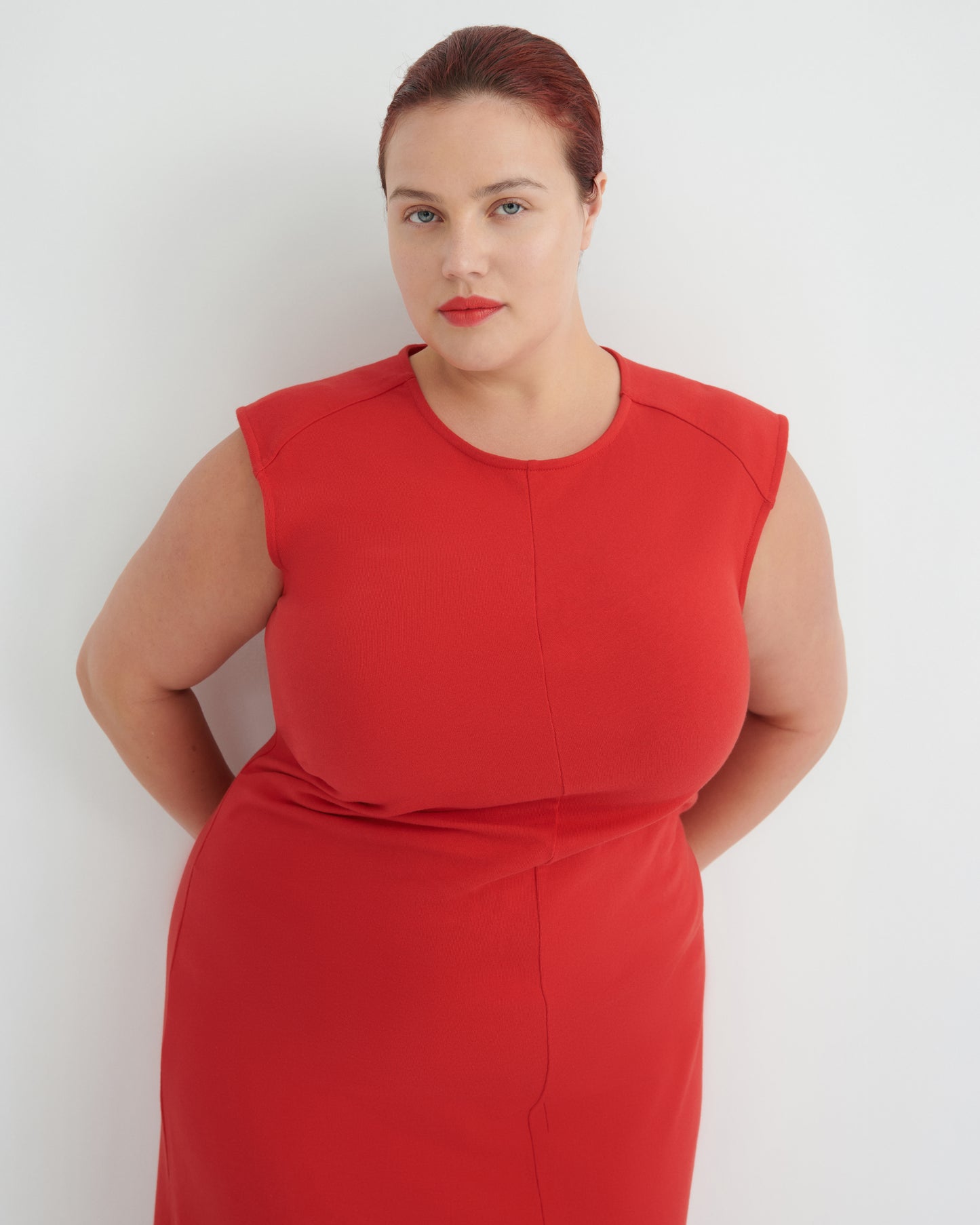 Kowtow Ember Dress - Poppy Red