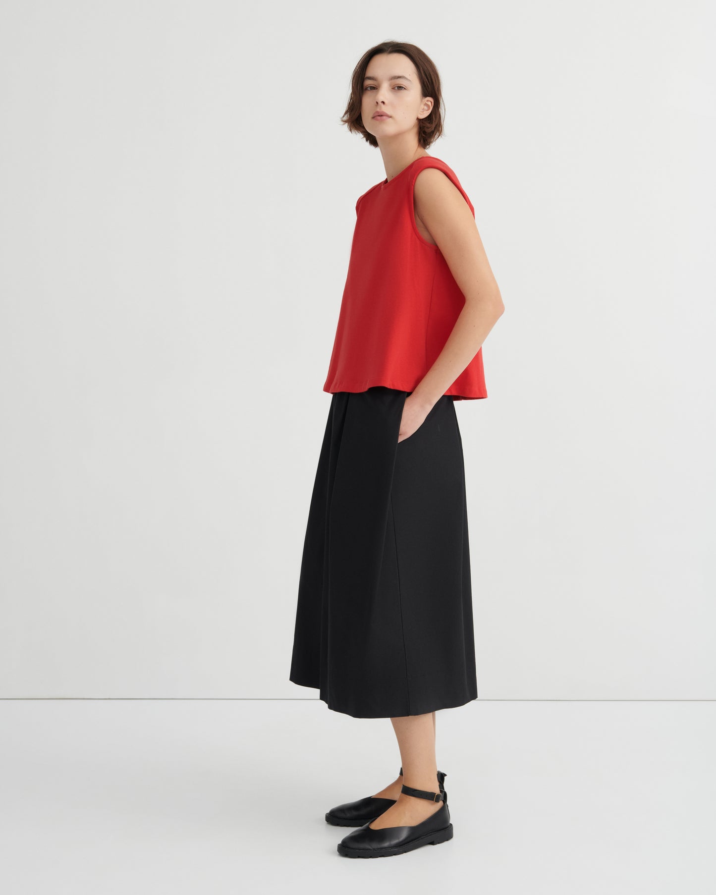 Kowtow Ember Tank - Poppy Red