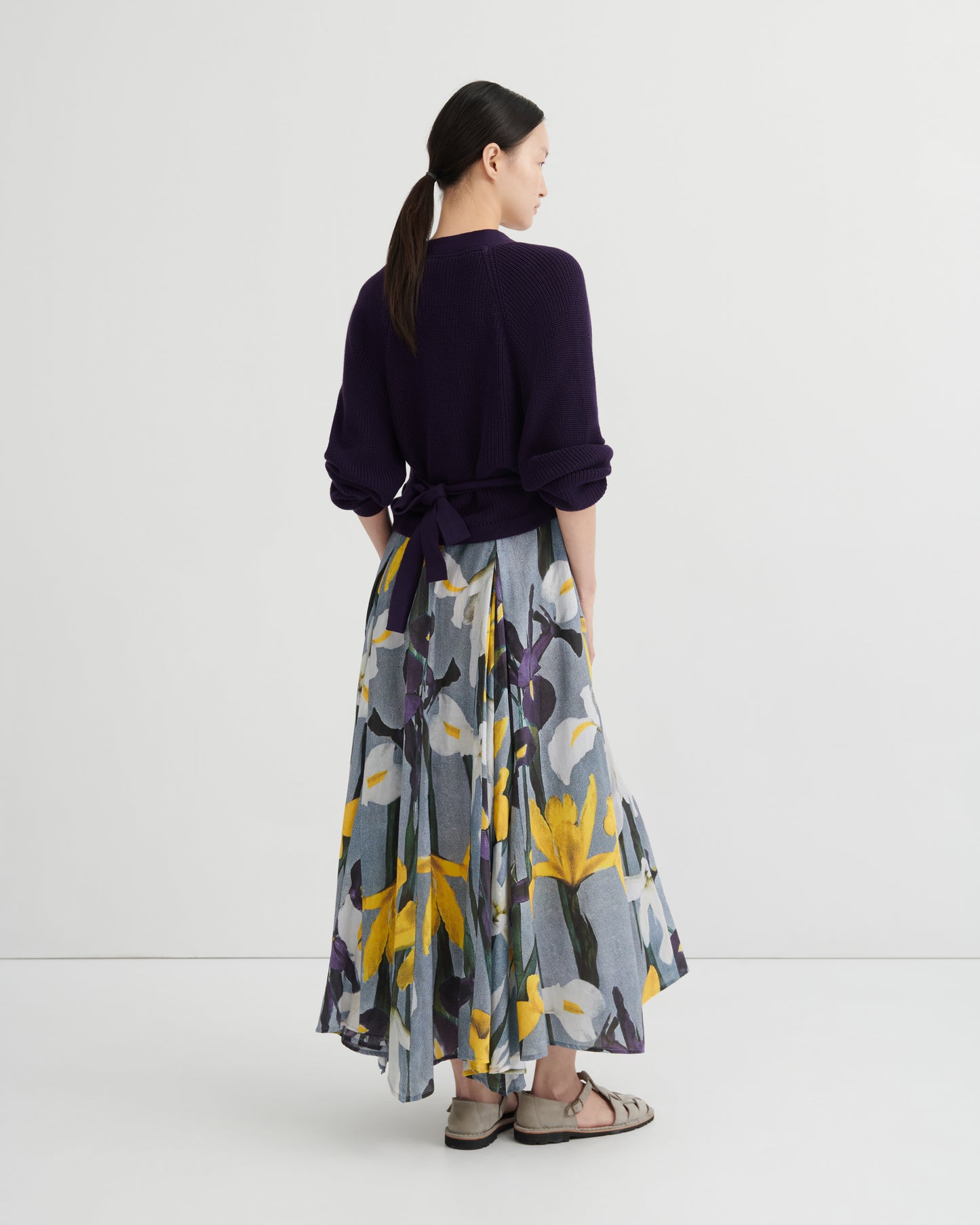 Kowtow Composure Cardigan - Dahlia