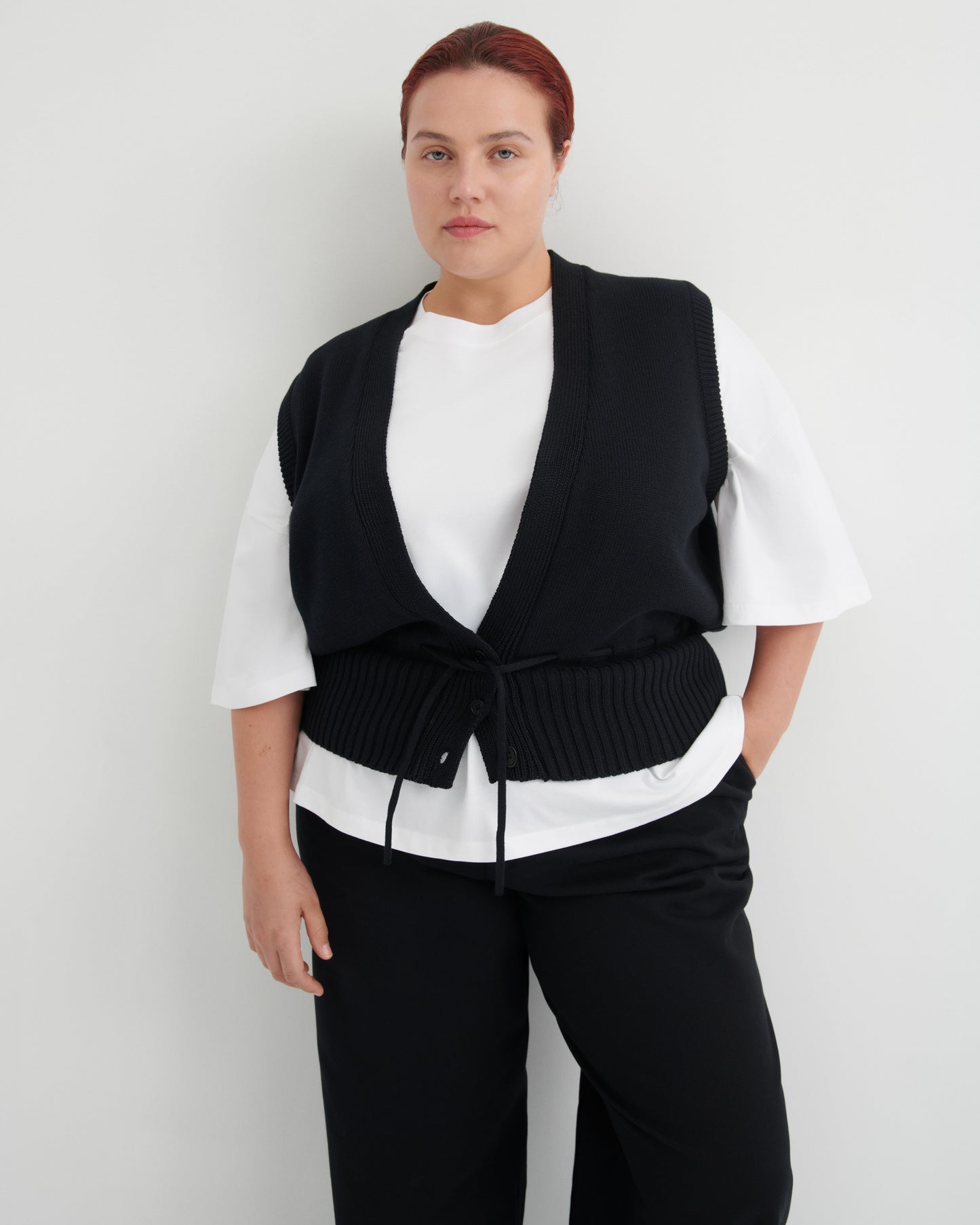 Kowtow Elworthy Vest - Black