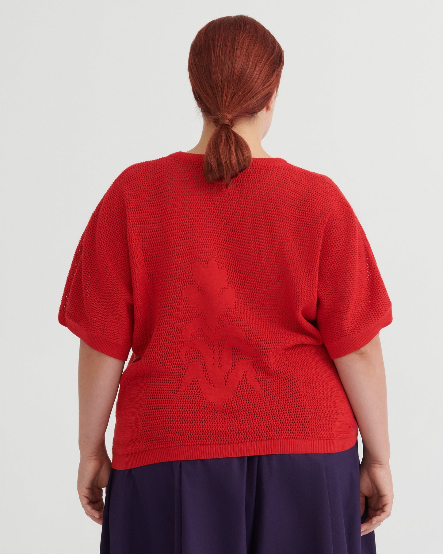 Kowtow Ariel Top - Poppy Red