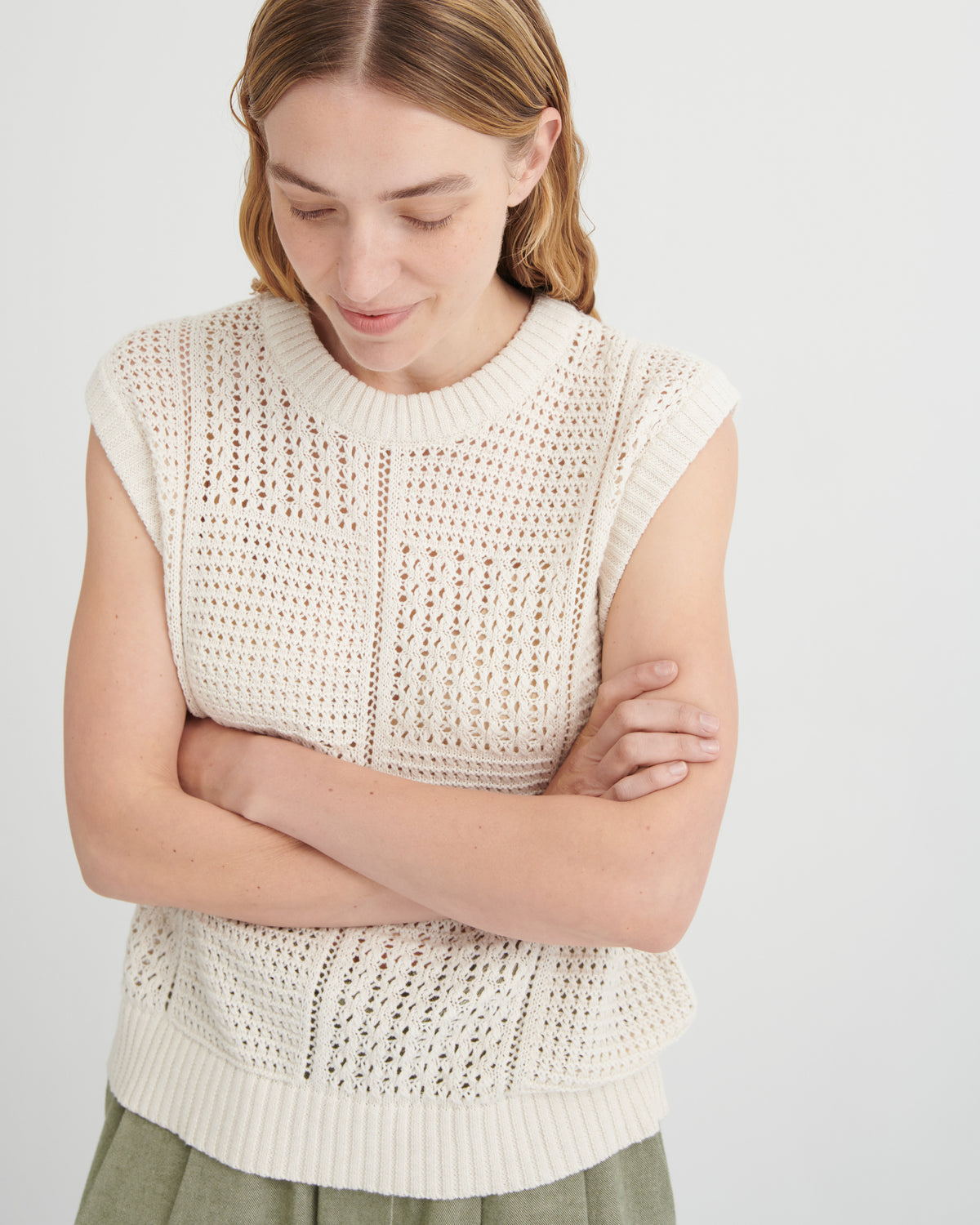 Kowtow Verse Top - Ecru