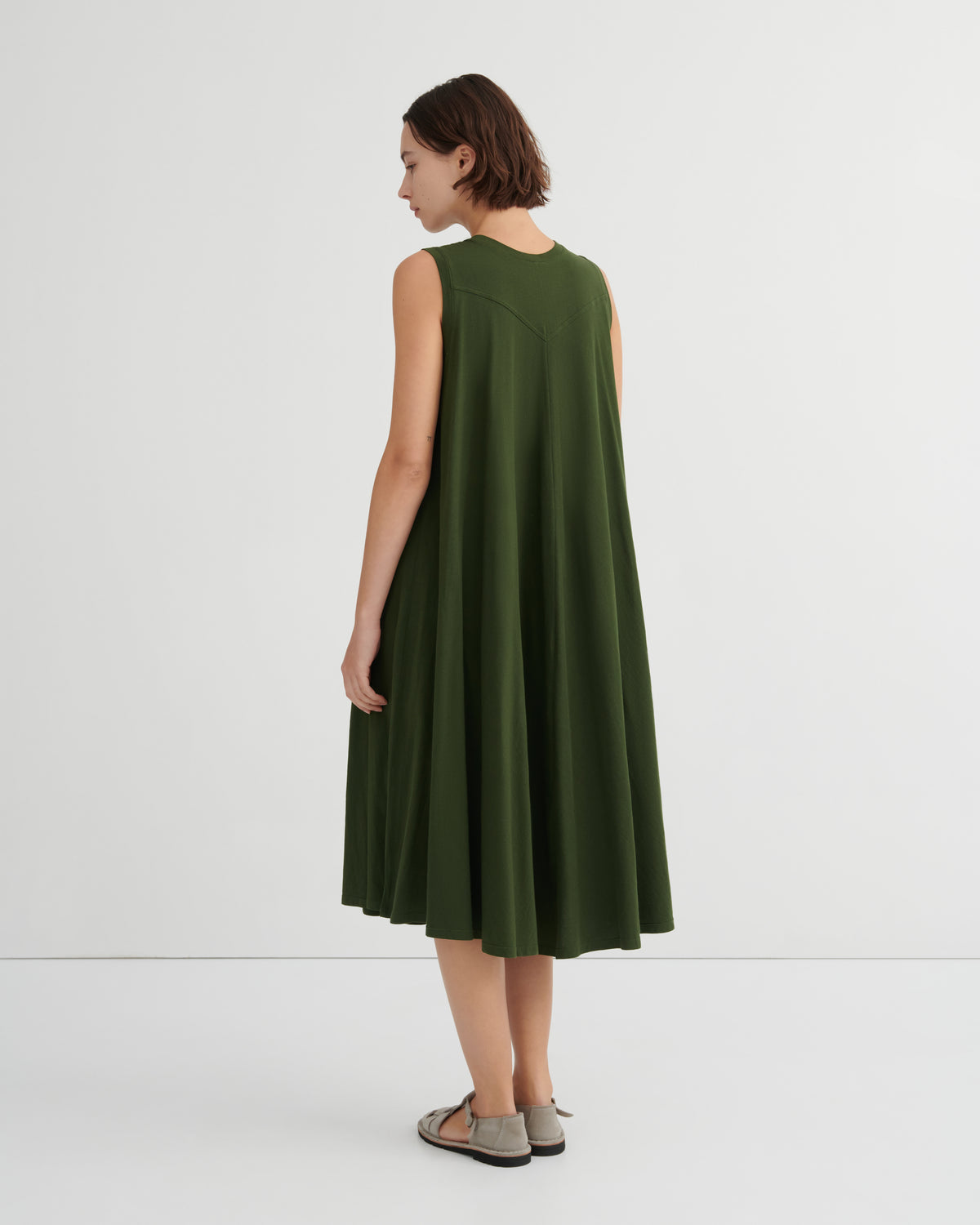 Kowtow Chord Dress - Sycamore