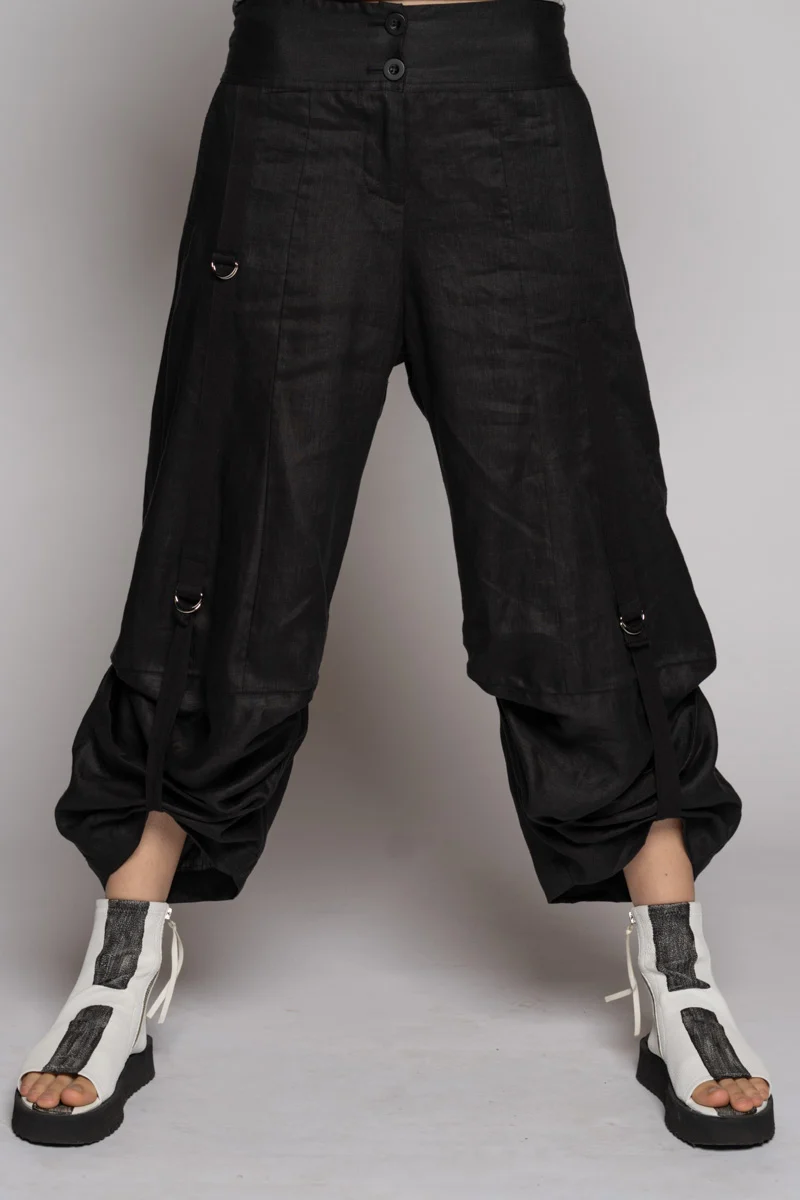 Dogstar Strata Tuck Pants - Black